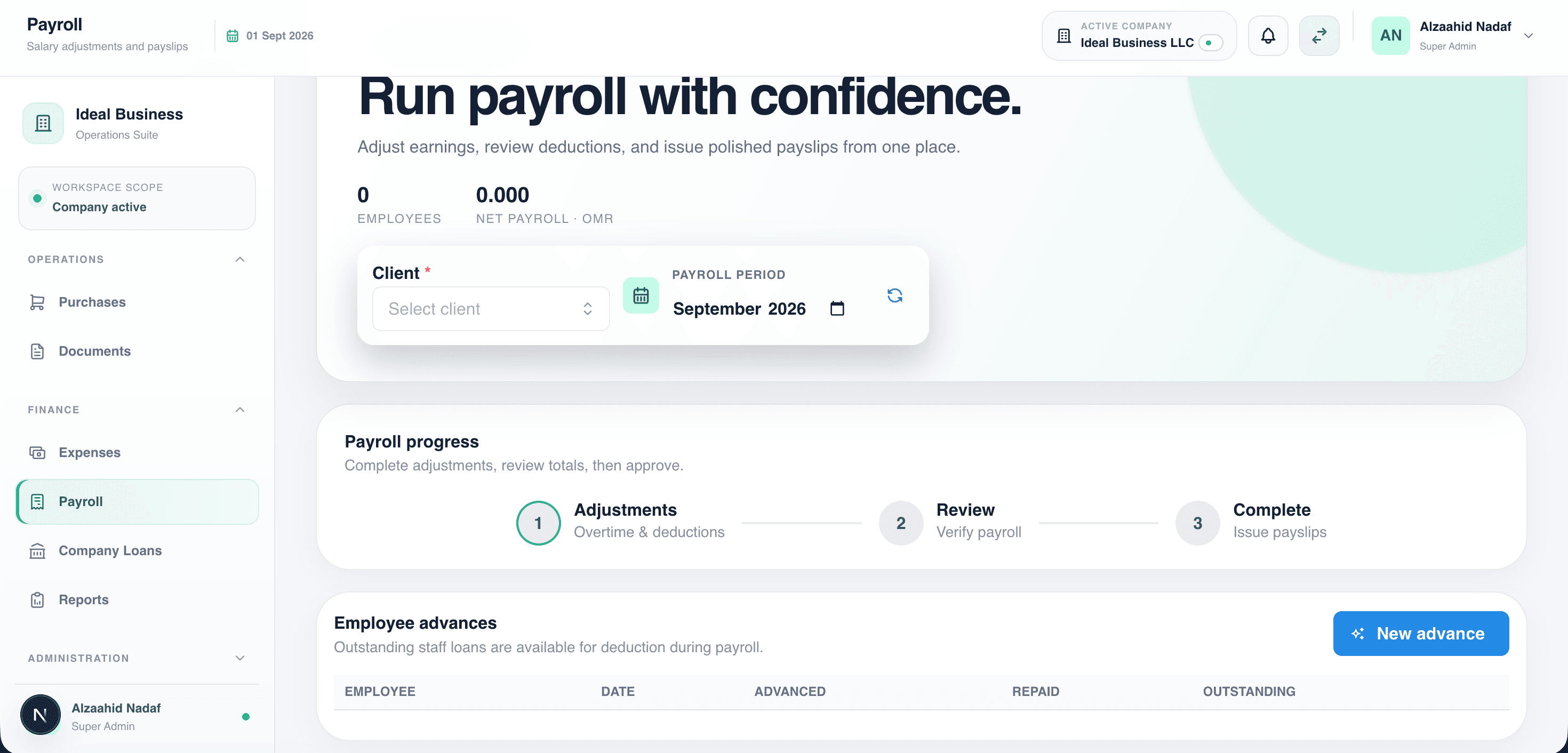 Payroll process