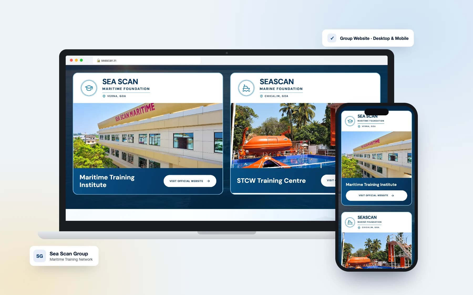 Sea Scan Group — Maritime Group Website