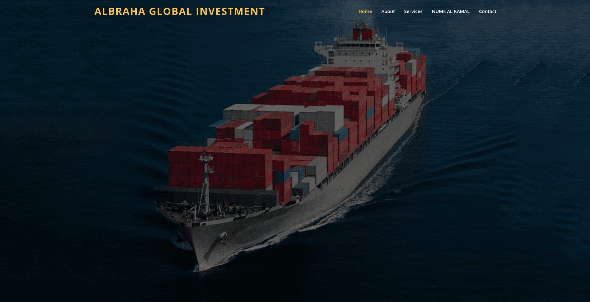 Al-Braha Global website project by Create My Site